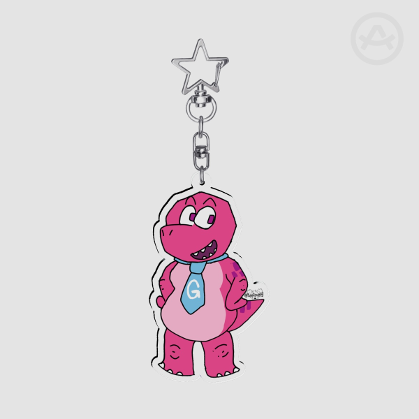 Gobbles Gameoverse Fanart Keychain
