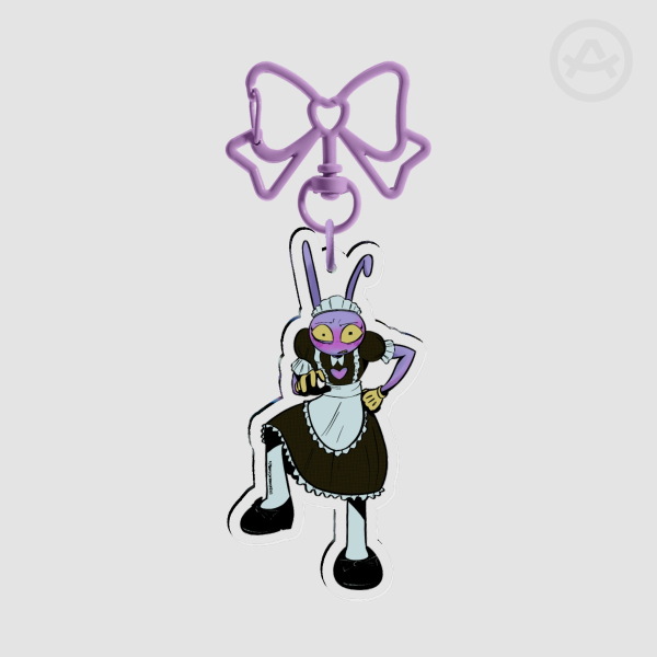 Jax Maid Keychain