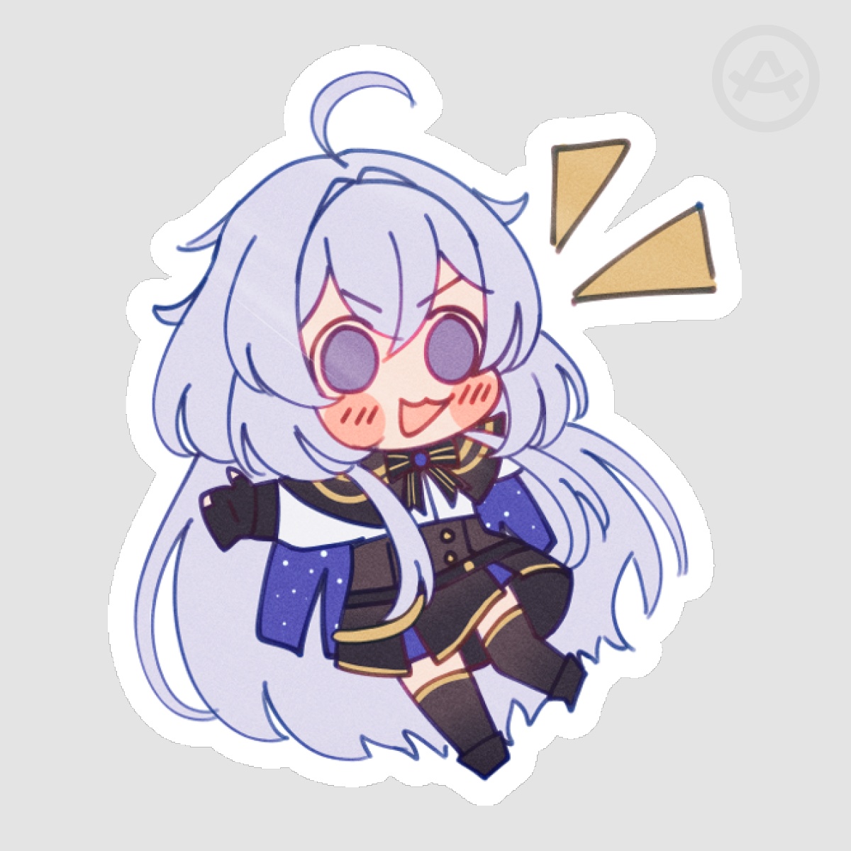 [2 inch] Sasayaka Lumi - Arri Virtual Doodle Sticker