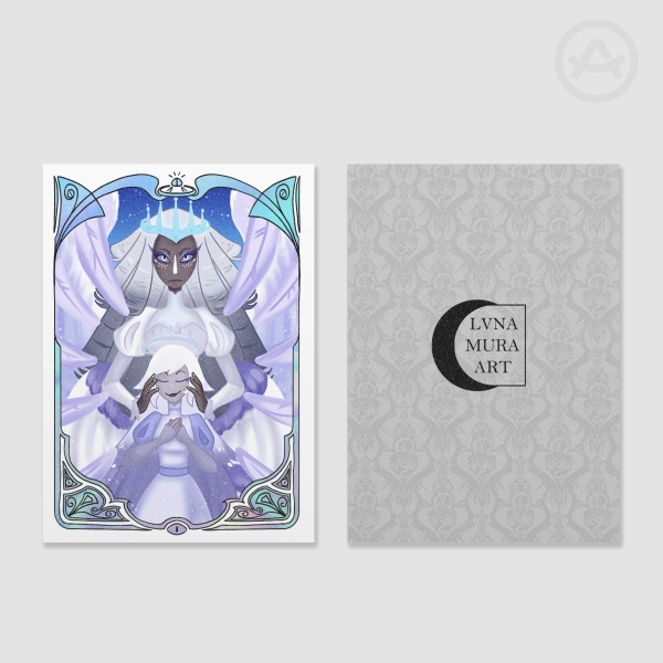 Emily & Sera - Holographic Photocard Hazbin Hotel