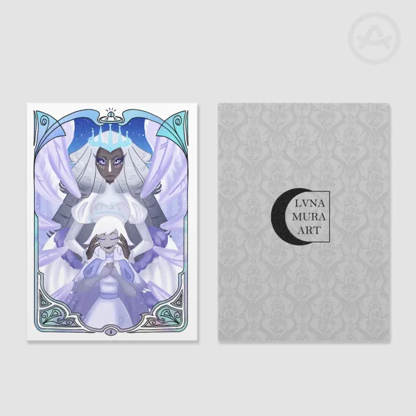 Emily & Sera - Holographic Photocard Hazbin Hotel