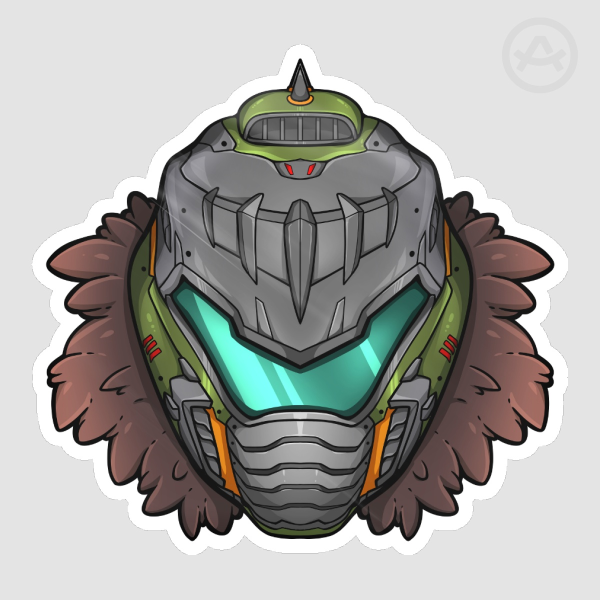 Doom Slayer Sticker