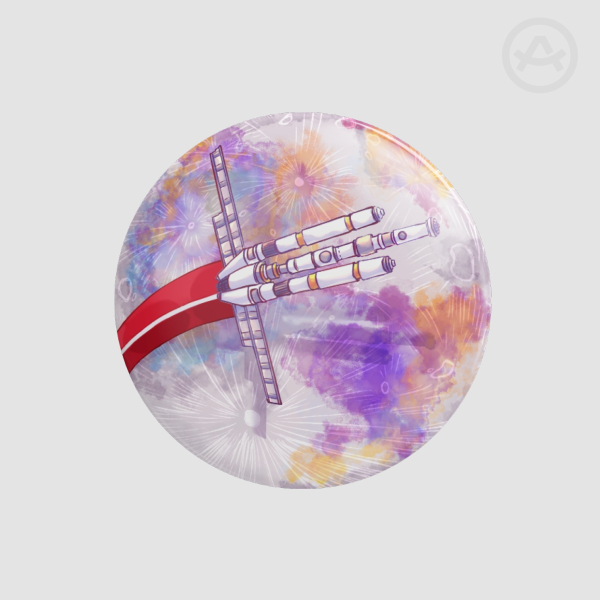 Project Hail Mary Button Badge