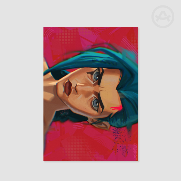 Jinx Pink - Arcane Print
