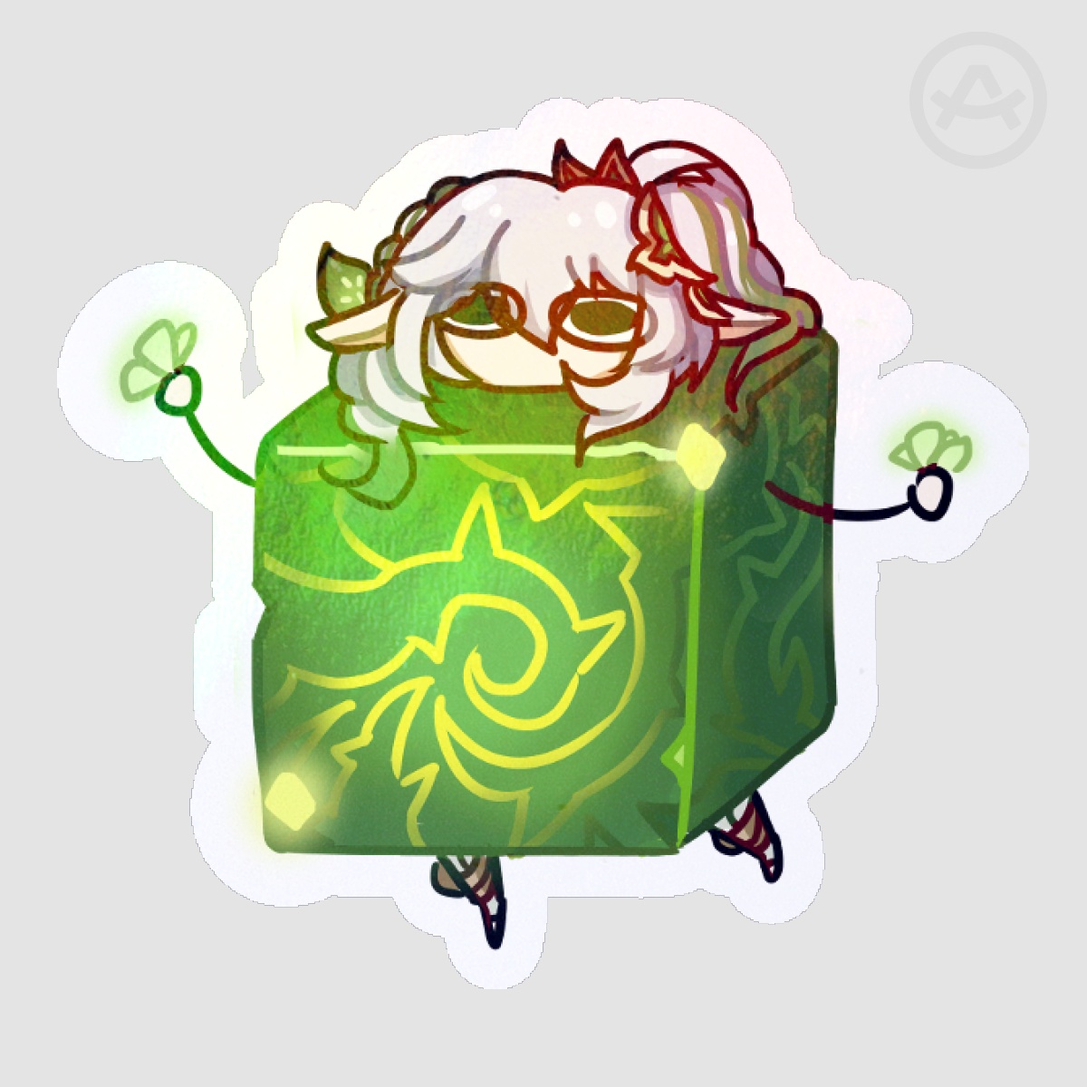(Genshin Impact) Nahida Cube Sticker
