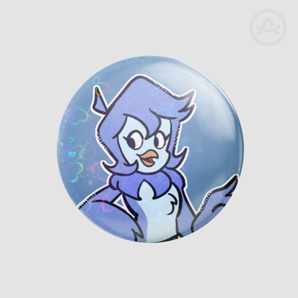 Martlet Button Pin