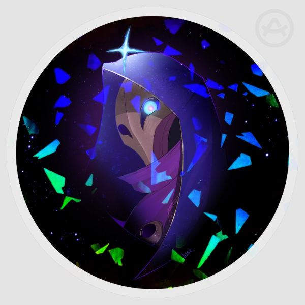 DC Jhin Clear PET Vinyl Die Cut Sticker