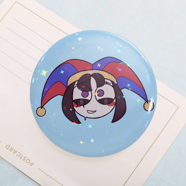 Pomni (TADC) Round Badges (Button Pins)