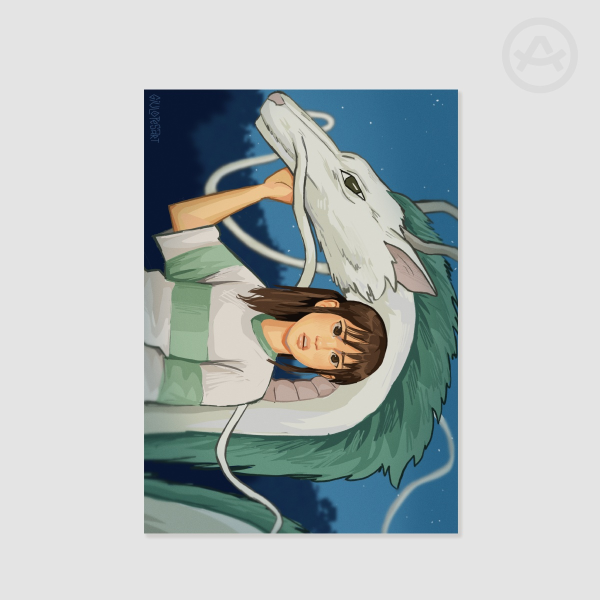 Chihiro - Studio Ghibli Print
