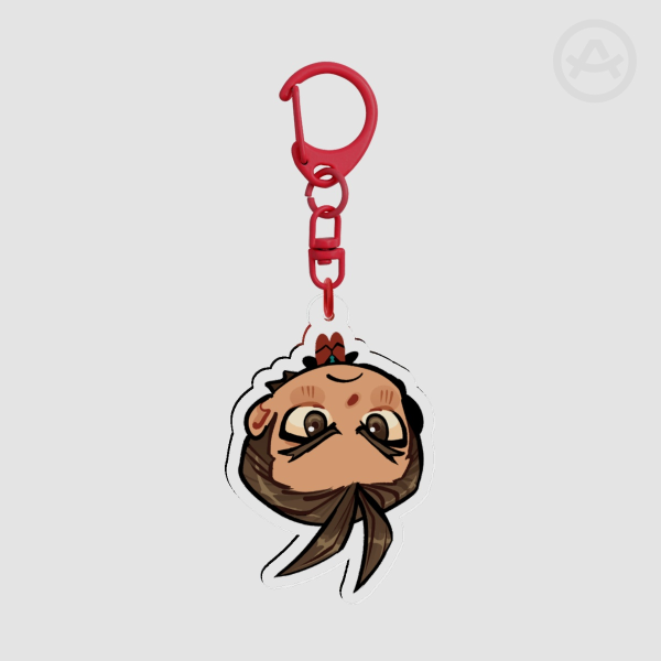 Upside Down Tiny Apollo Justice - Keychain