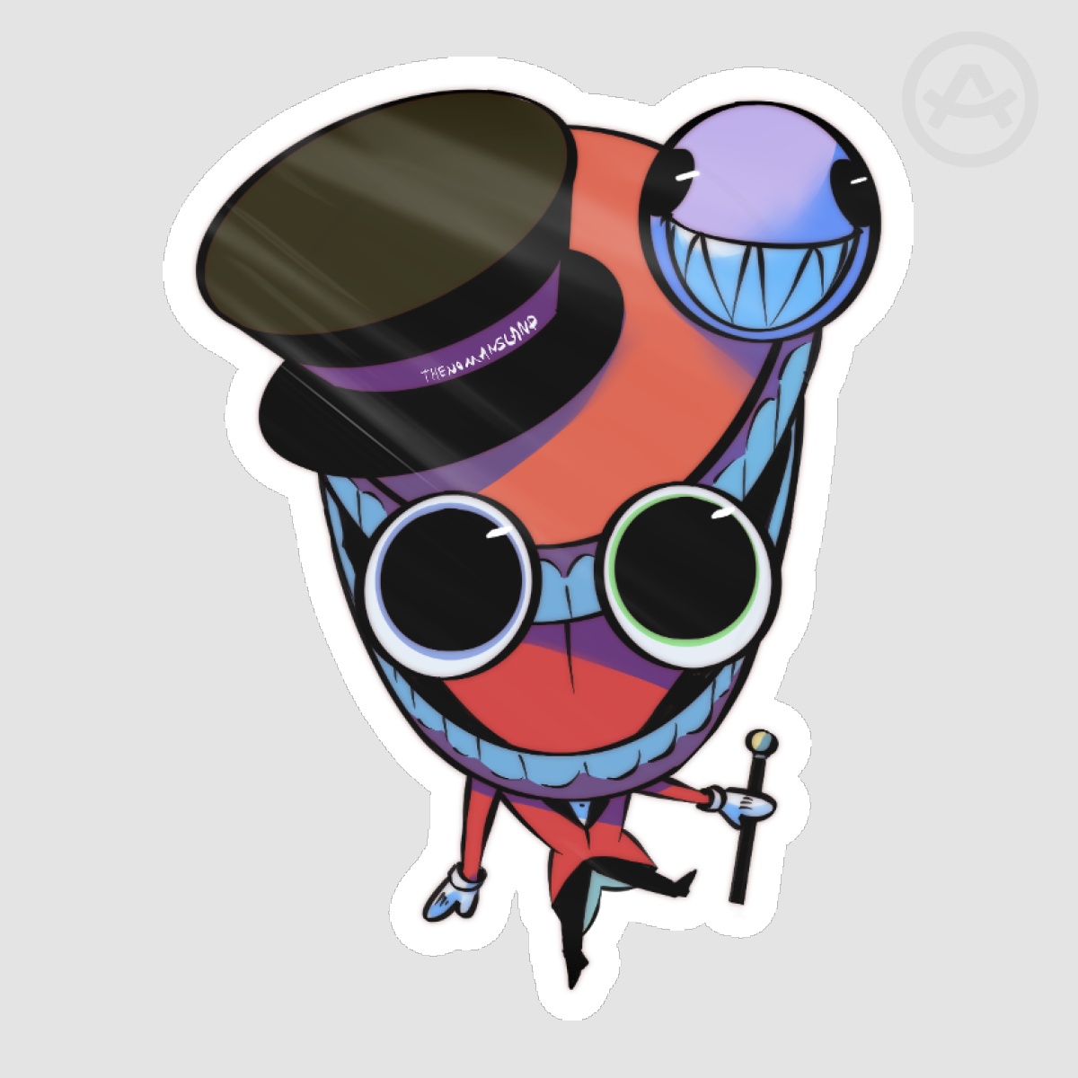 Caine Sticker