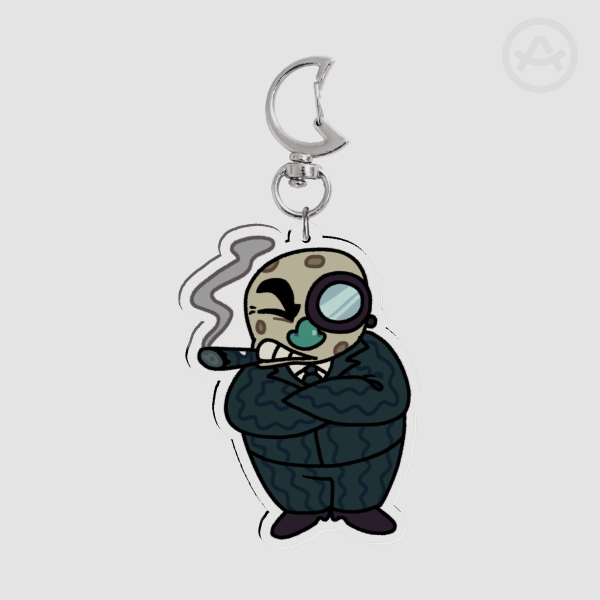 Plutocrat (Cosmo Kuiper) - Clear Acrylic Keychain