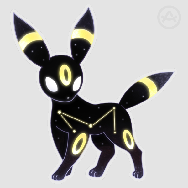 Umbreon Constellation Sticker