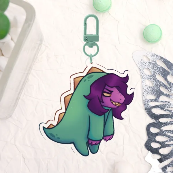 Susiezilla Keychain