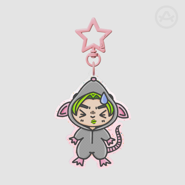 Ratlyne (Jolyne) Keychain