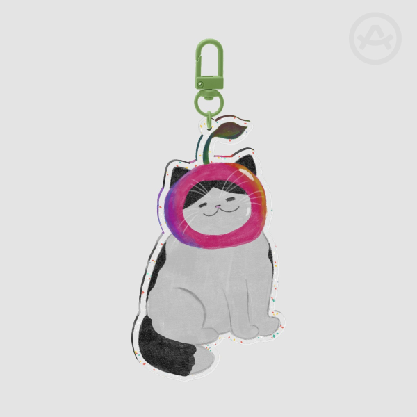 Cat keychain
