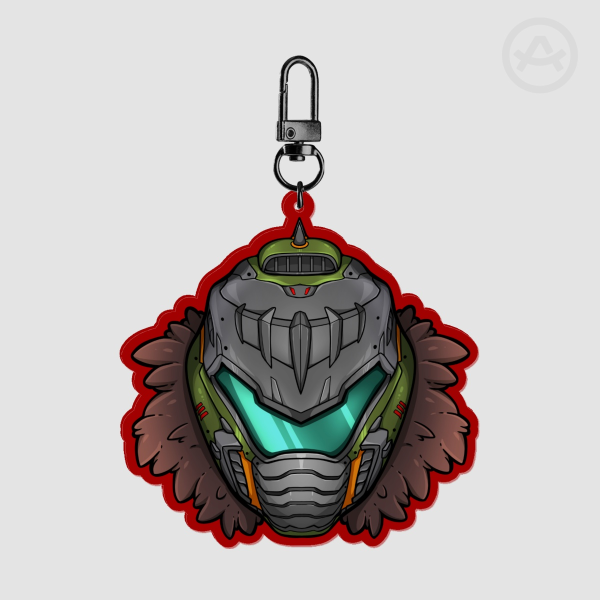 Doom Slayer Keychain
