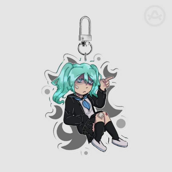Wowaka - Rolling Girl Hatsune Miku Keychain