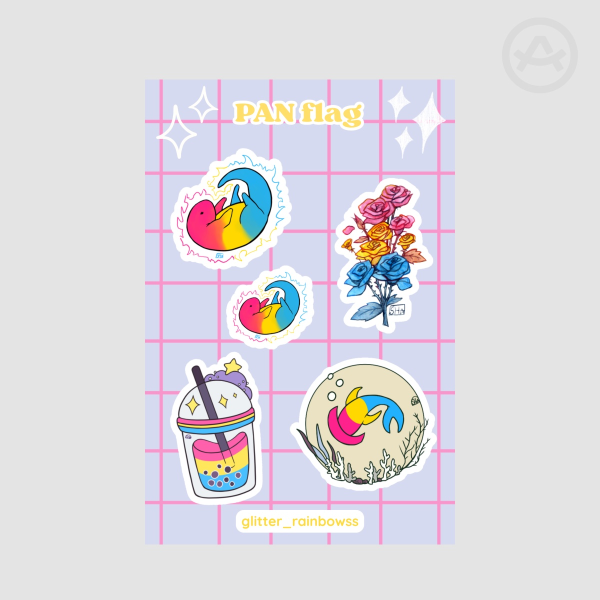 Pan Pride - Stickers Sheet