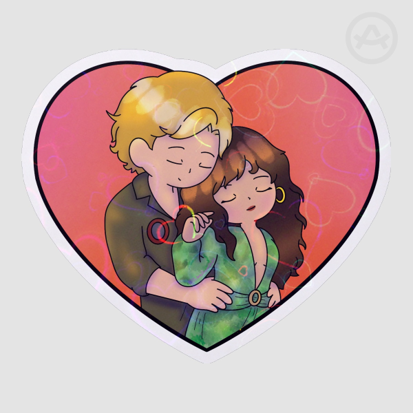 Allie and Dean Stickers