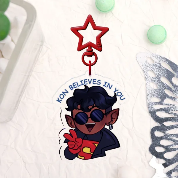 Kon believes in you || Keychain || DC