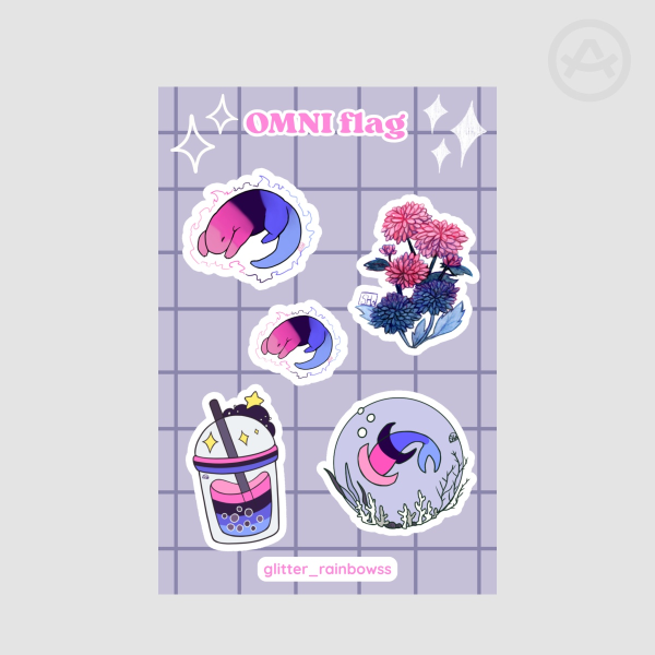 Omni Pride - Stickers Sheet