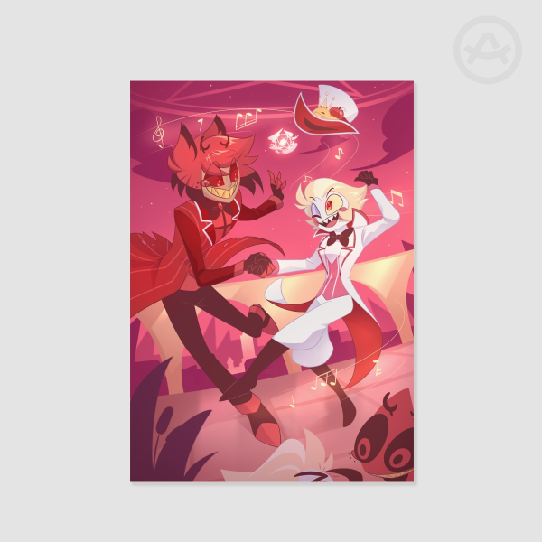 A5 Print RadioApple Balcony Dance