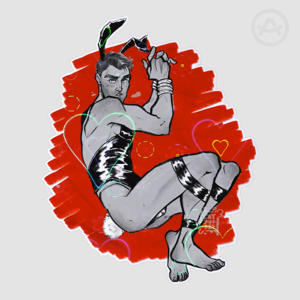 Bunny Jayce - Die Cut Stickers
