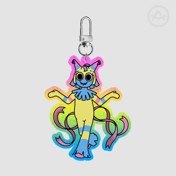 Yatta [Dandy's World] || Glitter Acrylic Keychain
