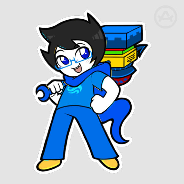 John Egbert Sticker