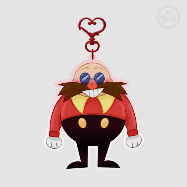 Dr. Eggman (Sonic the Hedgehog) Acrylic Keychain