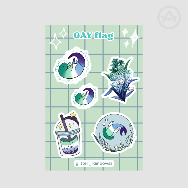 Gay Pride - Stickers Sheet