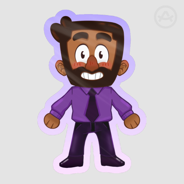 Agent Stone (Sonic The Hedgehog) Die Cut Sticker