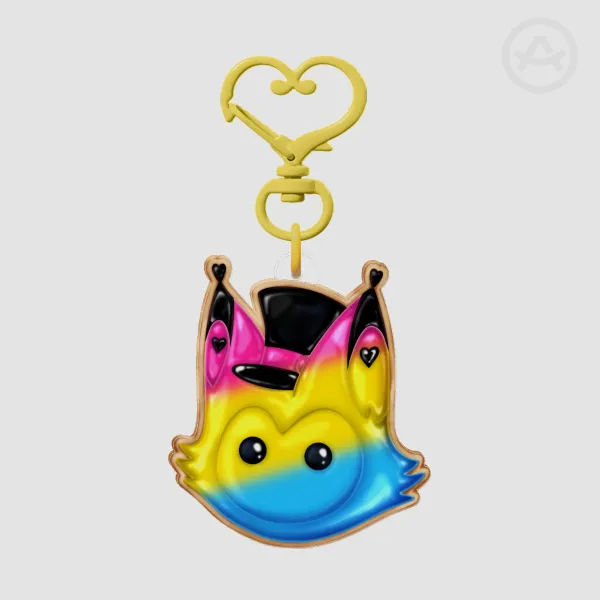 Husk Pride Keychain
