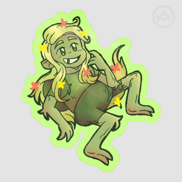 Adventure Time Fern Die Cut Stickers