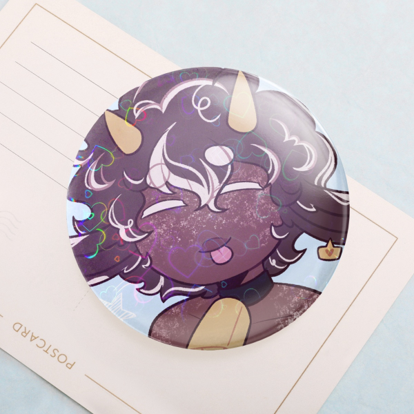 Milo (Oc) Round Badges (Button Pins)