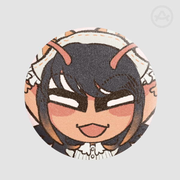 Gachiakuta - alien Amo Plush Badge