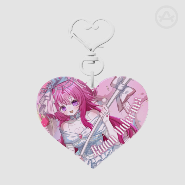 Raian Valerius Birthday 2026 Heart Keychain
