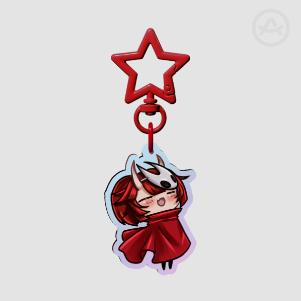 Sumi Silksong - Rainbow Acrylic Keychains