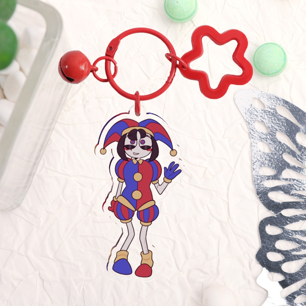 Pomni (TADC) Clear Acrylic Keychains