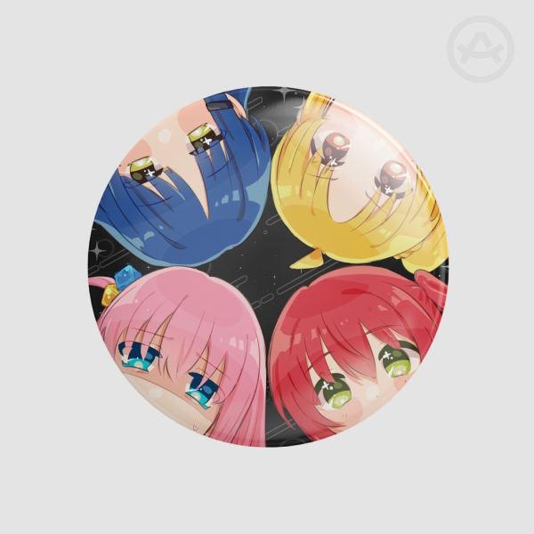 [BTR] Kessoku Band Button Pin