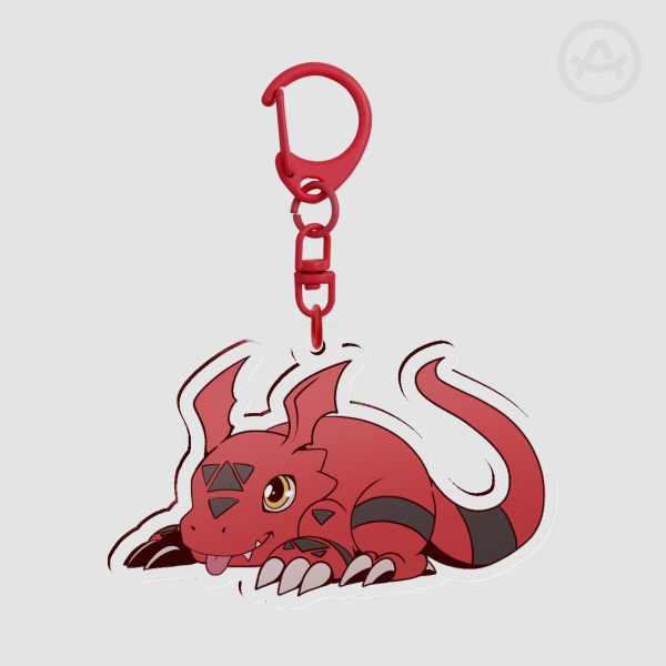Guilmon keychain