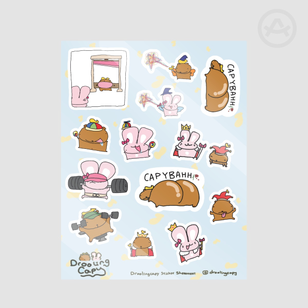 Capy stickers volume 4