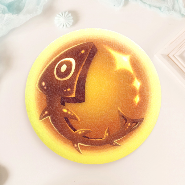 Golden Egg Plush Button