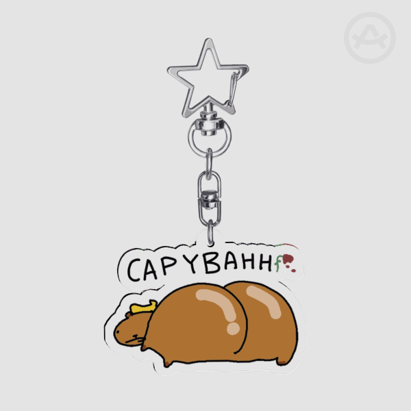 CAPYBAHH KEYCHAIN