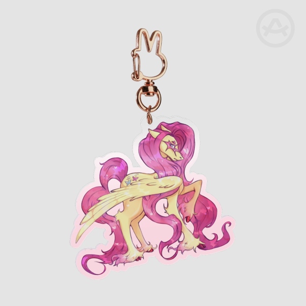 Fluttershy MLP Acrylic Keychains