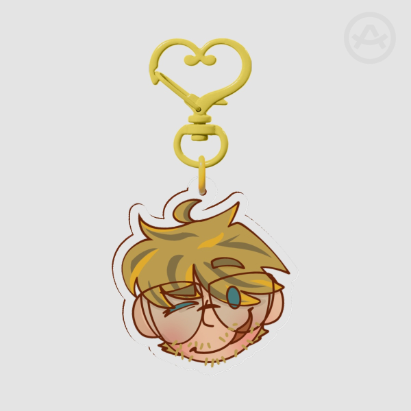 Flustered Grace Keychain