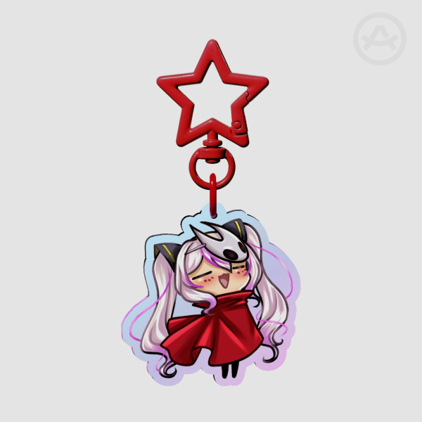 Himeko Silksong - Rainbow Acrylic Keychains