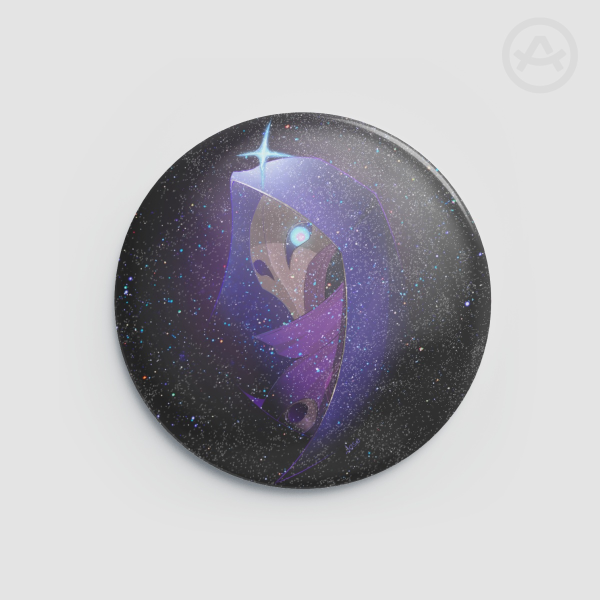 DC Jhin Round Badge (Button Pins)