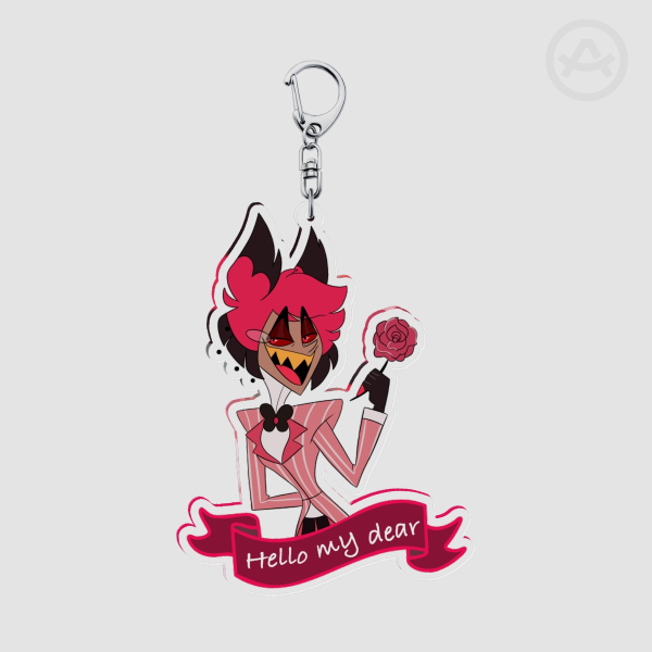 Alastor Clear Acrylic Keychains
